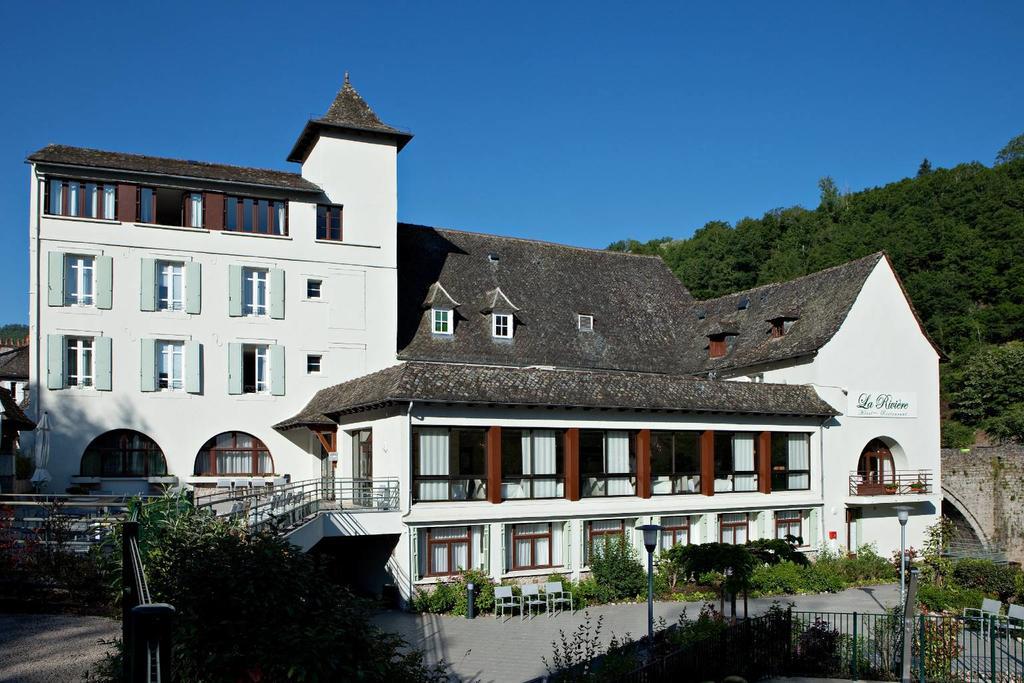 Entraygues-sur-Truyère Hotel La Riviere מראה חיצוני תמונה